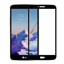 3D Tempered Glass For LG K8 2017 Full Cover 9H Protective film Explosion-proof Screen Protector For LV3 M200N X204F X240DS 2024 - buy cheap
