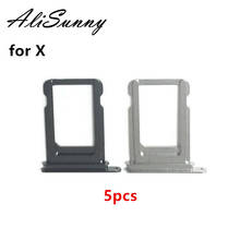 AliSunny 5pcs SIM Card Tray Holder for iPhone X 8X 8 Plus  SIM Card Adapter Replacement Parts 2024 - buy cheap
