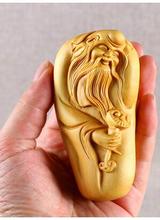Yellow poplar Wood carving hand pieces of solid play carving craft gift fine carving Sculpture handicraft home decoration statue 2024 - buy cheap