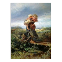 "Thunderstorm escape" 50x70cm área cheia destaque diamante needlework diy kit pintura diamante 3d diamante ponto cruz bordado 2024 - compre barato