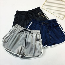 Hot sale Summer Home Shorts Fitness Workout Shorts Plus Size Women Ladies Elastic Waist Solid Comfortable Shorts Cotton 2024 - buy cheap