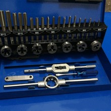 32pc metric M3-M12 torneira chave morrer conjunto para metalurgia rosca ferramenta de mão combinação ferramentas de ferragem em casa 2024 - compre barato