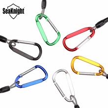 SeaKnight-cuerdas de retención Multicolor para pesca, cuerda de seguridad Flexible de 315mm, pinza, herramienta de pesca de cuerda de canoa, máximo 6 uds. 2024 - compra barato
