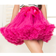 JIERUIZE Fuchsia Lolita Petticoat Ball Gown Underskirt Swing Short Dress Petticoat ,Ballet Tutu Skirt Rockabilly Crinoline 2024 - buy cheap