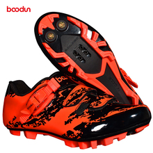 Профессиональная велосипедная обувь Boodun, самозакрывающаяся обувь для горных велосипедов, нескользящая обувь 2024 - купить недорого