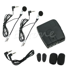 Headset comunicador 2-way para capacete de moto, sistema de comunicação para motocicleta 2024 - compre barato