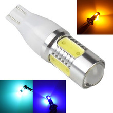 T15 921 927 7.5W Reverse Light W16W Car LED Backup Rear Lamp 5 COB Vehicle Signal Tail Turn Lens Fog Bulb White Amber Red 2024 - buy cheap