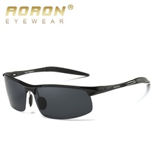 AORON Aluminum Men Sunglasses Polarized Coating Mirror Sun Glasses oculos for Male Polic lunette de soleil homme sol masculino 2024 - buy cheap