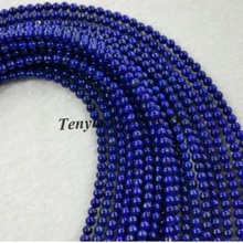 4mm Natural Lapis Lazuli Beads For Jewelry DIY Lazurite Beads Wholesale 5 Strands(about 100pcs/strand) 2024 - buy cheap