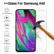 Закаленное стекло для Samsung Galaxy A40 защита экрана 9H на телефон защитное стекло для Samsung Galaxy A40 стекло 2024 - купить недорого