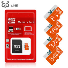 Cartão de memória micro sd, alta qualidade, 32gb, 64gb, 16gb, 8gb, tf, microsd com adaptador, frete grátis 2024 - compre barato