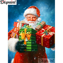 Pintura completa de diamante/redonda 5d diy, pintura de diamante "papai-natal", ponto cruz 5d, decoração de casa a10931 2024 - compre barato