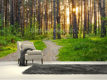 Papel tapiz natural personalizado, murales de paisaje 3D para sala de estar, dormitorio, cocina, Fondo de pared en relieve 2024 - compra barato