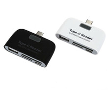 USB-концентратор 5 в 1, USB Type-C, USB 3,0, 100 шт. 2024 - купить недорого