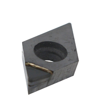 Ferramentas de corte dcgt070204 cbn, suporte de ferramentas de corte giratório achatado, inserções de metal duro, inserção de torno cnc de alta qualidade, 1 peça 2024 - compre barato
