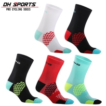DH SPORTS-calcetines de ciclismo para hombre y mujer, medias de compresión transpirables para correr al aire libre, ciclismo de carretera 2024 - compra barato