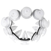 50Pcs White Car Door Panel Plastic Clips Buckle With Seal Ring Car Door Retainer For Toyota Lexus 2024 - buy cheap