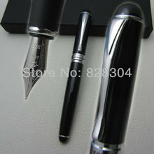 Free shipping high quality Jinhao Fountain Pen atmospheric black pen silver clip 2024 - buy cheap