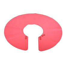 Salon Haircut Neck Cape Wrap Collar Shield Waterproof Silicone Hairdressing Hair Coloring Cutting Shield with Magnet Buckle 2024 - buy cheap