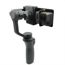 Soporte de montaje para cámara de acción Gopro Hero, adaptador para DJI osmo mobile 2 1, soporte de cardán estabilizador 2024 - compra barato