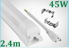 Super Bright 45W 8ft T5 Led Tubes Lights 2.4m Integrated 192pcs SMD 2835 Led Fluorescent Lamp AC85-277V Warm/Natrual/Cold White 2024 - buy cheap