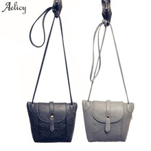 Aelicy Ladies crossbody Bag Fashion Leather Handbag solid color Messenger Bag for women 2020 bolsa feminina drop ship  torebki 2024 - buy cheap