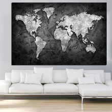 5d diy bordado de diamante quadrado completo dólar global mapa bordado ponto de cruz mural de pintura de diamante adesivo de parede z920 2024 - compre barato