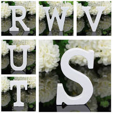 8x5x1.2cm New A-Z Wooden Wood Letters Alphabet Word Free Standing Wedding Party Home Decoration 2024 - buy cheap