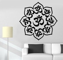 Special  Home Decor Wall Stickers Mandala Buddha Chakra Meditation Vinyl Home Stickers CW-17 2024 - buy cheap