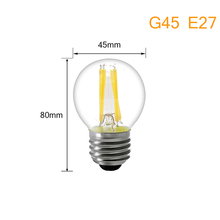 220V 230V 250V Retro Vintage LED Edison Bulb E27 LED Bulb E14 Glass Bulb Lamp Filament Light Candle Light Lamp Filament Light 2024 - buy cheap