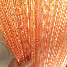 2M*1M Colorful Curtains Luxury Crystal Curtain Flash Line Shiny Tassel String Door Curtain Window Room Divider rideaux cortinas 2024 - buy cheap