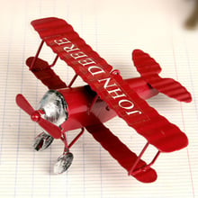 Home Decor Artware Craft Figurines & Miniatures Iron Planes Model Small Ornaments 2024 - buy cheap