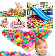 Разноцветные шарики для бассейна, мягкие Пластиковые Мячи для бассейна 5,5 см, 100 шт. 2024 - купить недорого