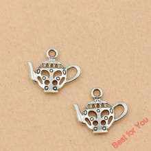 10pcs Tibetan Silver Tone Teapot Charms Fashion Pendants Jewelry Diy Jewelry Findings Craft Charm 21x9mm 2024 - buy cheap