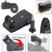 4in1 1set  Belt Bag Cap Clip Mount /screw /mount adapter/ For Sony Action Cam HDR AS20 AS15 AS100V AS30V AZ1 AS200V FDR-X1000V 2024 - buy cheap