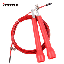 ITSTYLE Adjustable Jump rope 3M Speed Steel wire skipping Fitness Racing Rope 2024 - buy cheap