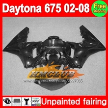 Kit de carenado completo sin pintar para Triumph, carenado para Daytona 675, Daytona675, 02, 03, 04, 05, 06, 07, 08, 2002, 2003, 2006, 2007, 2008 2024 - compra barato