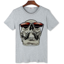 BGtomato-Camiseta de calavera para hombre, camisa popular de calle, camisetas de calavera de moda, camiseta informal de verano, novedad 2024 - compra barato