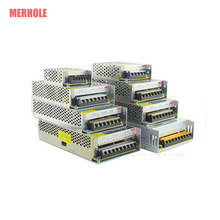 MERHOLE power supply 12v 1A 2A 3A 5A 8A 10A 12A 15A 20A 30A 40A 50A 60A 110-220v to 12v LED driver switch adapter for LED strip 2024 - buy cheap