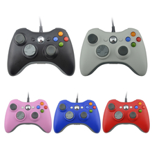 Проводной контроллер для ПК, геймпад xbox360, USB, геймпад для ПК, джойстик для Xbox 360 2024 - купить недорого