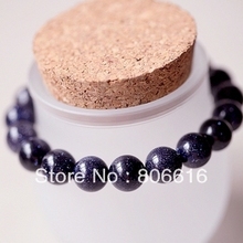 6mm 130pcs Round Aventurine GOLDSTONE - BLUE Natural Stone Loose Strands Jewelry Semi-precious 2024 - buy cheap
