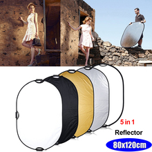 INSEESI 5 in 1 Portable Handle Oval Collapsible Studio Photo & Outdoor Photography Lighting Multi Light Reflector Accessories 2024 - buy cheap