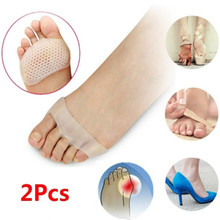 Palmilha ortopédica de silicone para pés, palmilha invisível antiderrapante, palmilha para sola do pé, alívio da dor, 1 par 2024 - compre barato
