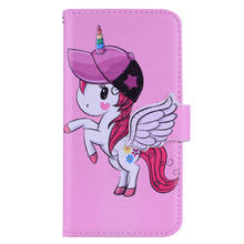 For Huawei Mate 20 Lite Case Unicorn Magnetic Wallet Leather Mirror Phone Case Coque for Huawei Mate 20 Lite Cover Accessories 2024 - buy cheap