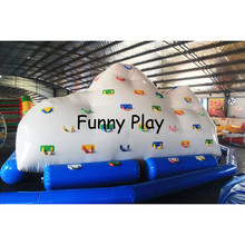 inflatable pool lake sea ocean water play games, inflatable iceberg with climbing wall for sale summer water park 2024 - buy cheap