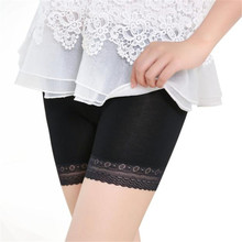 2019 New Fashion Women Lace Tiered Skirts Short Skirt Under Safety Pants Underwear shorts Lace Waist Prevent Leg Thigh  #30 2024 - buy cheap
