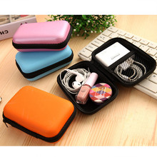 Storage Bag Case For Earphone EVA Headphone Case Container Cable Earbuds Storage Box Pouch Bag Holder(without earphone) U3 2024 - buy cheap