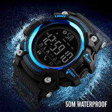 SKMEI-reloj deportivo inteligente para hombre, pulsera Digital con podómetro, calorías, Bluetooth, resistente al agua 2024 - compra barato