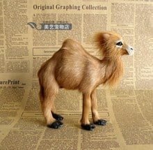 Simulation camel polyethylene&furs camel model funny gift about 15cmx4cmx14cm 2024 - buy cheap