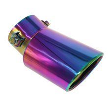 Full Color Car Universal Stainless Steel Auto Exhaust Tail Tip Pipe Cover Muffler 2024 - buy cheap